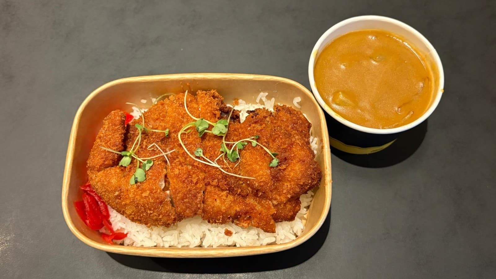 Curry Chicken Katsu Don