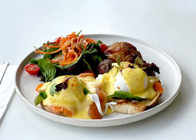 Salmon Eggs Benny